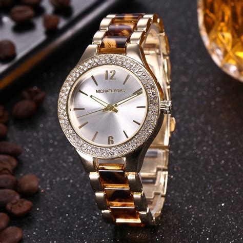 reloj michael kors hombre con diamantes|michael kors watch for female.